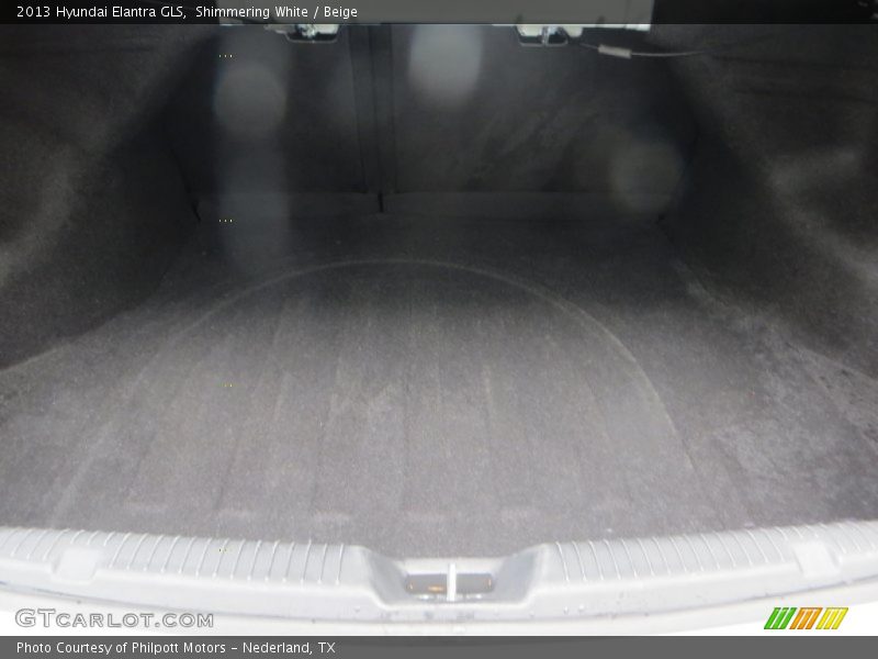 Shimmering White / Beige 2013 Hyundai Elantra GLS