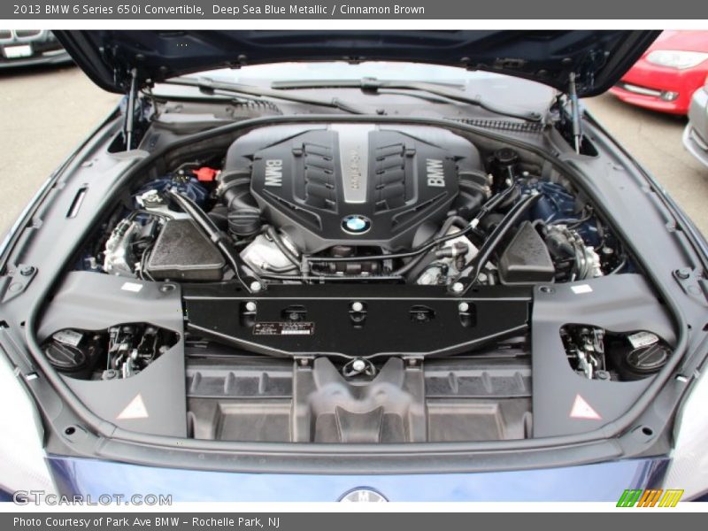  2013 6 Series 650i Convertible Engine - 4.4 Liter DI TwinPower Turbocharged DOHC 32-Valve VVT V8