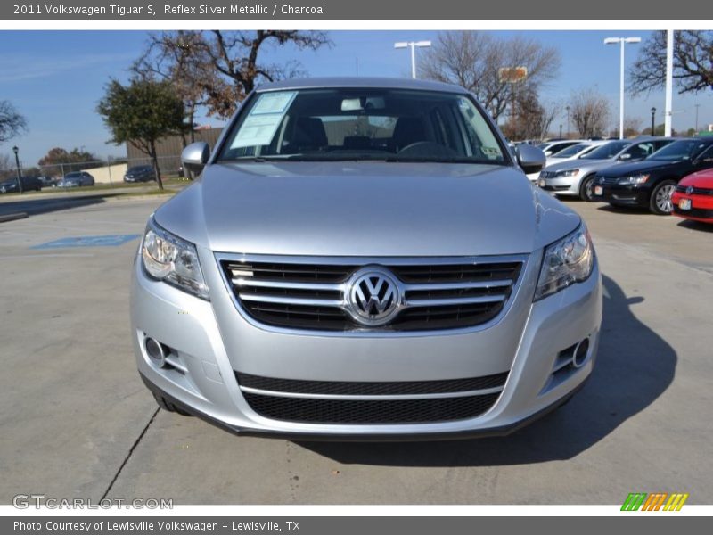 Reflex Silver Metallic / Charcoal 2011 Volkswagen Tiguan S