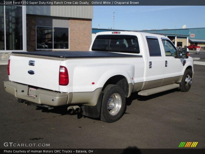  2008 F350 Super Duty King Ranch Crew Cab Dually Oxford White