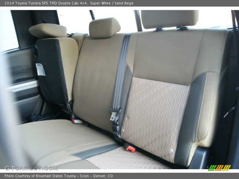 Super White / Sand Beige 2014 Toyota Tundra SR5 TRD Double Cab 4x4