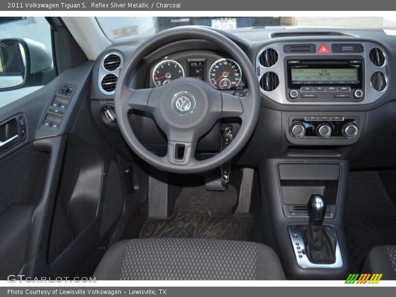 Reflex Silver Metallic / Charcoal 2011 Volkswagen Tiguan S