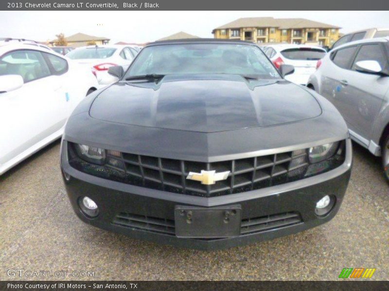 Black / Black 2013 Chevrolet Camaro LT Convertible