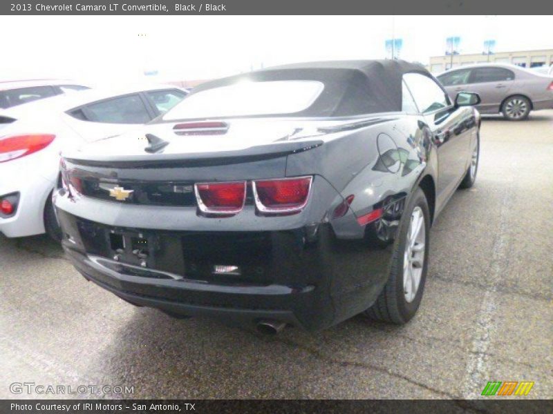 Black / Black 2013 Chevrolet Camaro LT Convertible