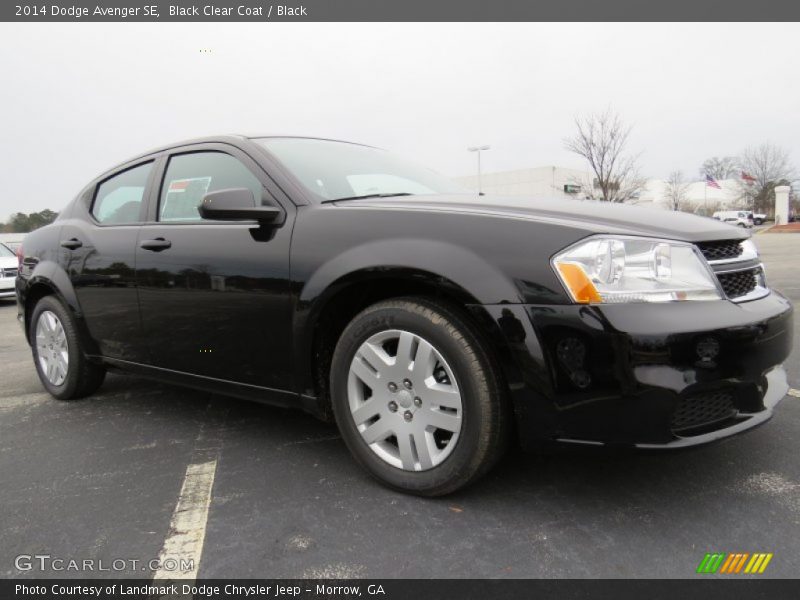 Black Clear Coat / Black 2014 Dodge Avenger SE