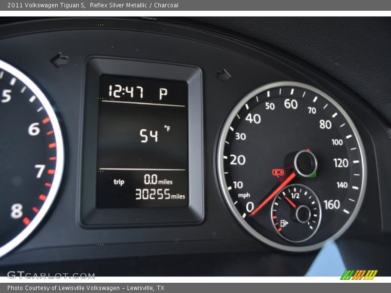 Reflex Silver Metallic / Charcoal 2011 Volkswagen Tiguan S