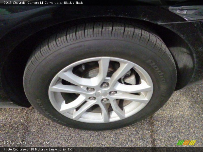 Black / Black 2013 Chevrolet Camaro LT Convertible