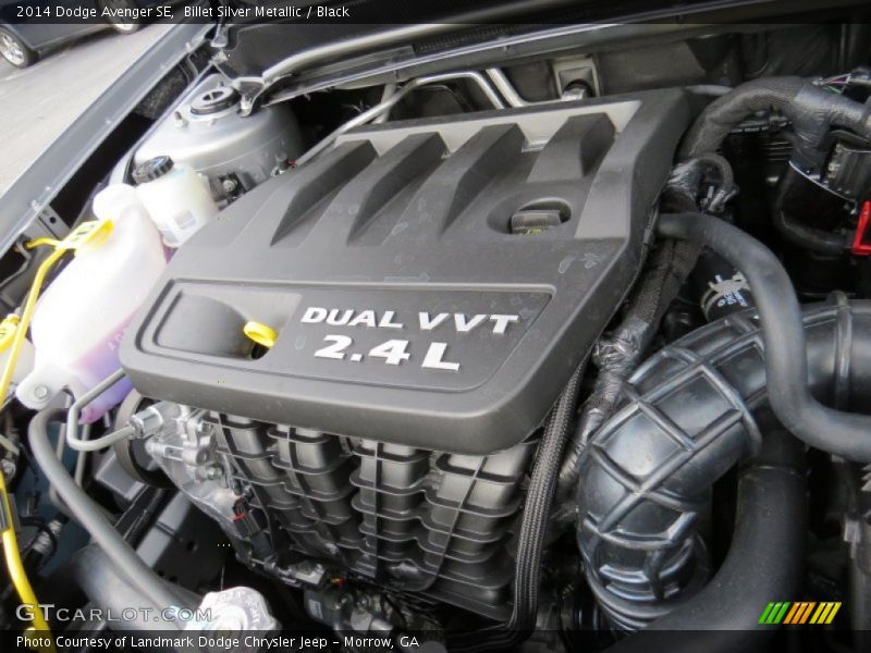 Billet Silver Metallic / Black 2014 Dodge Avenger SE