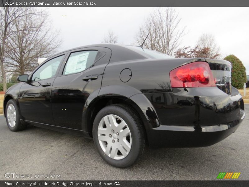 Black Clear Coat / Black 2014 Dodge Avenger SE