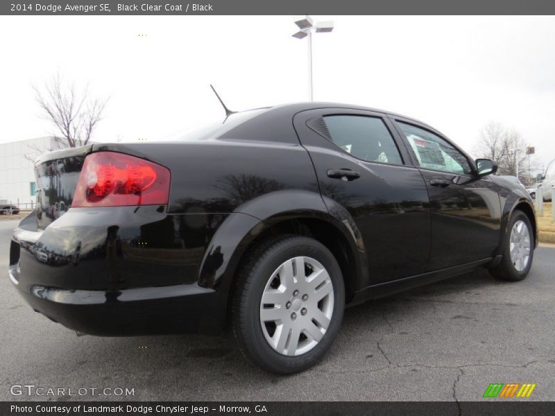 Black Clear Coat / Black 2014 Dodge Avenger SE