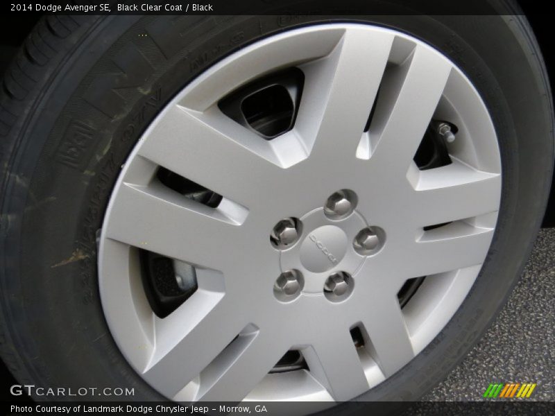 Black Clear Coat / Black 2014 Dodge Avenger SE
