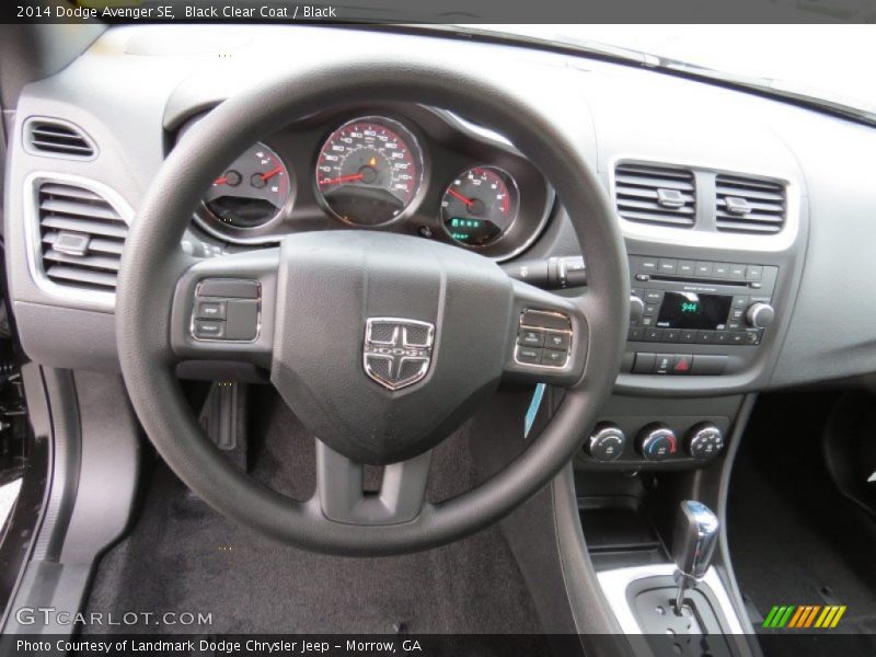 Black Clear Coat / Black 2014 Dodge Avenger SE