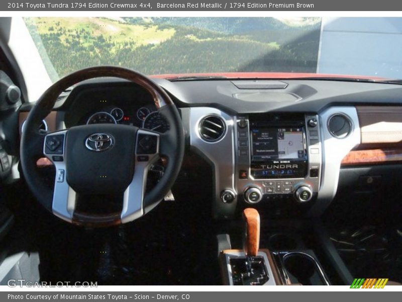 Barcelona Red Metallic / 1794 Edition Premium Brown 2014 Toyota Tundra 1794 Edition Crewmax 4x4