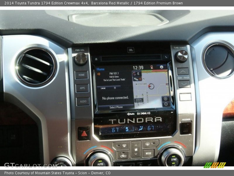 Barcelona Red Metallic / 1794 Edition Premium Brown 2014 Toyota Tundra 1794 Edition Crewmax 4x4