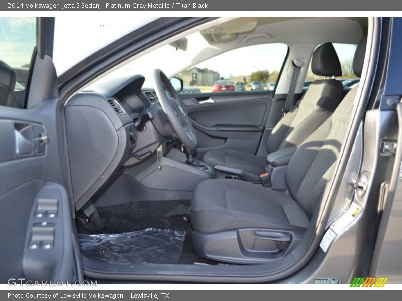 Platinum Gray Metallic / Titan Black 2014 Volkswagen Jetta S Sedan