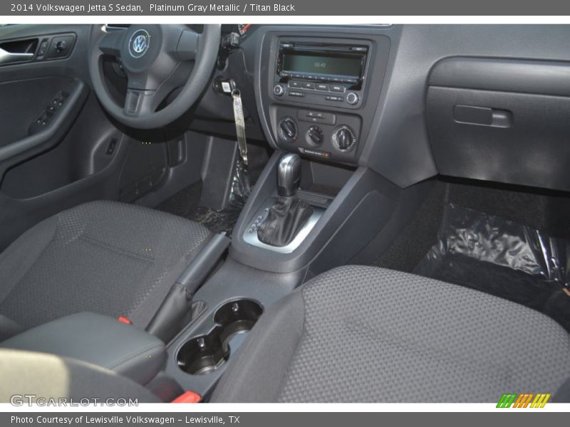 Platinum Gray Metallic / Titan Black 2014 Volkswagen Jetta S Sedan
