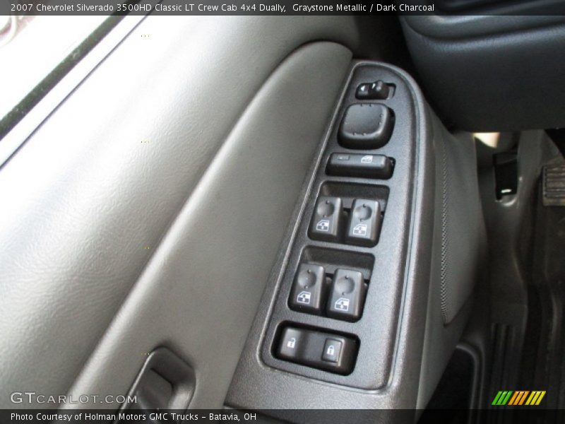Graystone Metallic / Dark Charcoal 2007 Chevrolet Silverado 3500HD Classic LT Crew Cab 4x4 Dually
