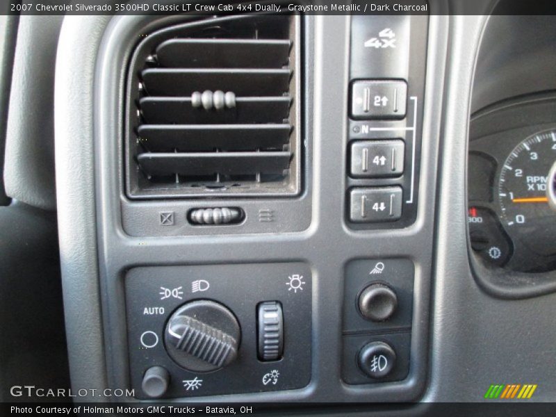 Graystone Metallic / Dark Charcoal 2007 Chevrolet Silverado 3500HD Classic LT Crew Cab 4x4 Dually