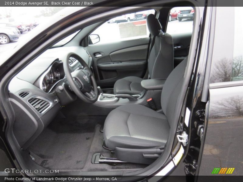 Black Clear Coat / Black 2014 Dodge Avenger SE