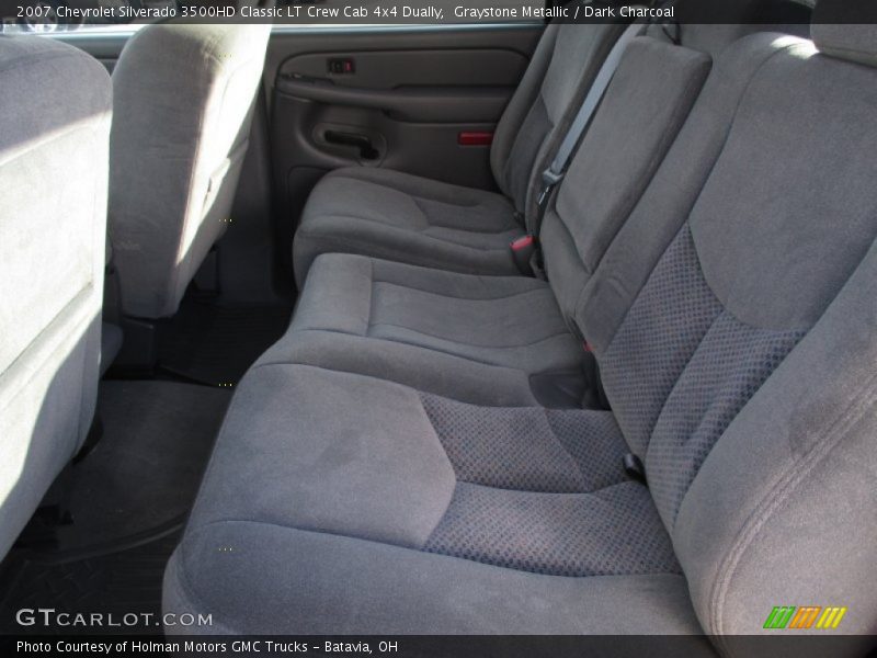 Graystone Metallic / Dark Charcoal 2007 Chevrolet Silverado 3500HD Classic LT Crew Cab 4x4 Dually