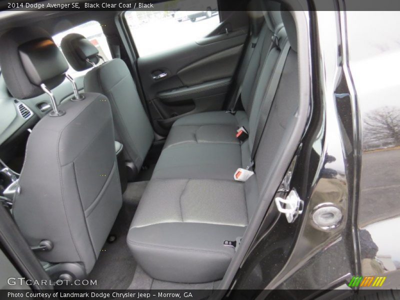 Black Clear Coat / Black 2014 Dodge Avenger SE
