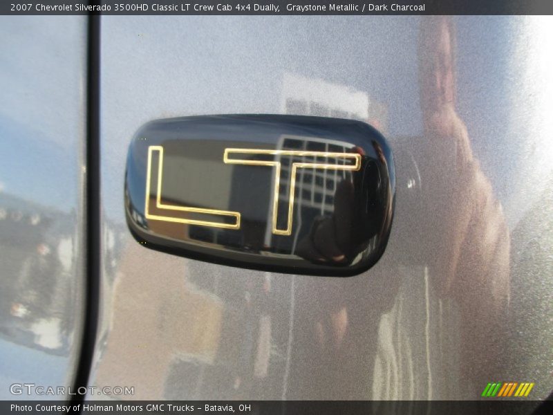 Graystone Metallic / Dark Charcoal 2007 Chevrolet Silverado 3500HD Classic LT Crew Cab 4x4 Dually