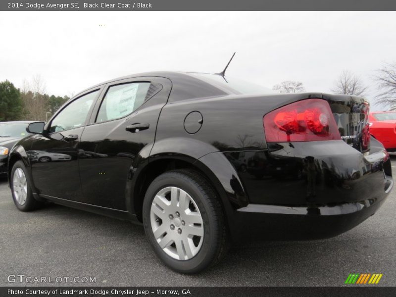Black Clear Coat / Black 2014 Dodge Avenger SE