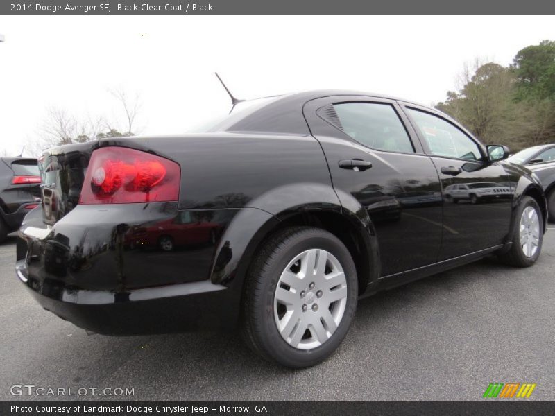 Black Clear Coat / Black 2014 Dodge Avenger SE