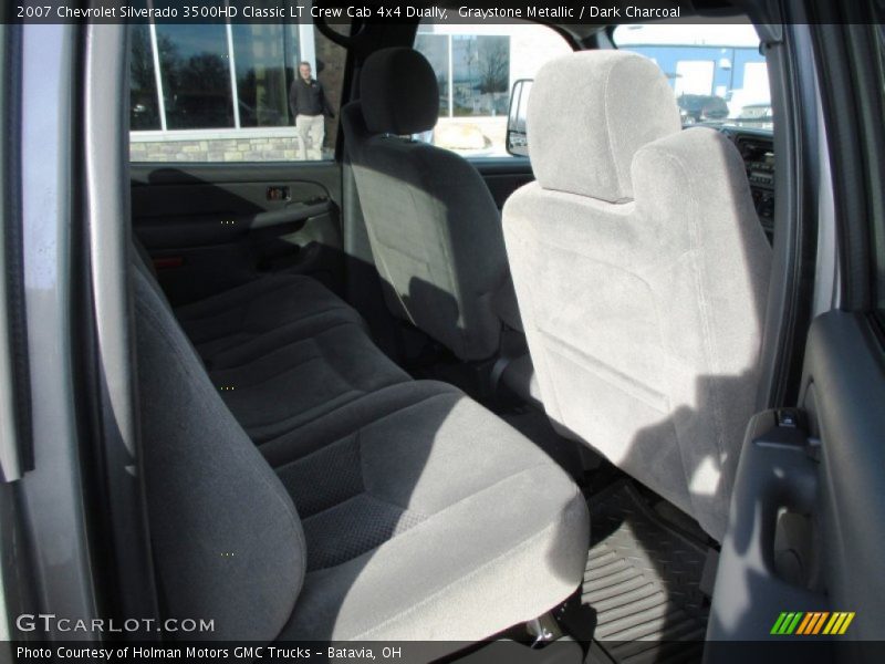 Graystone Metallic / Dark Charcoal 2007 Chevrolet Silverado 3500HD Classic LT Crew Cab 4x4 Dually