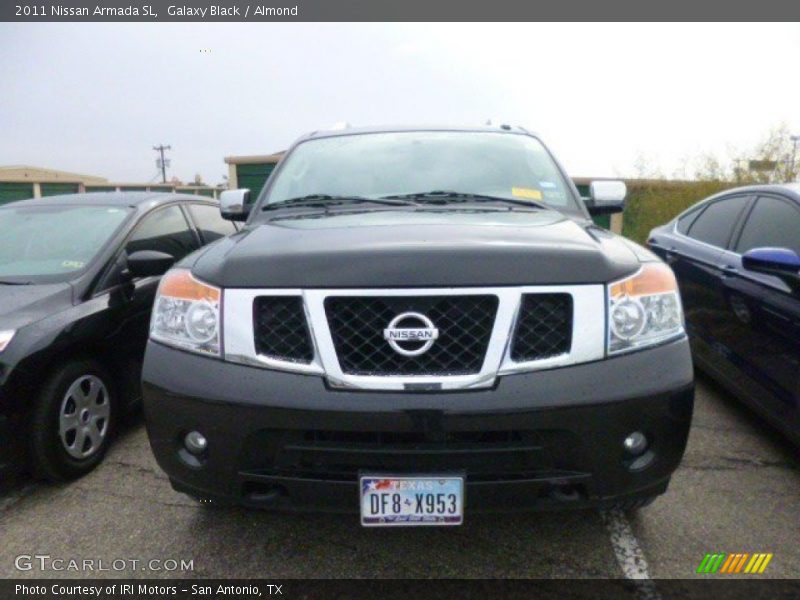 Galaxy Black / Almond 2011 Nissan Armada SL