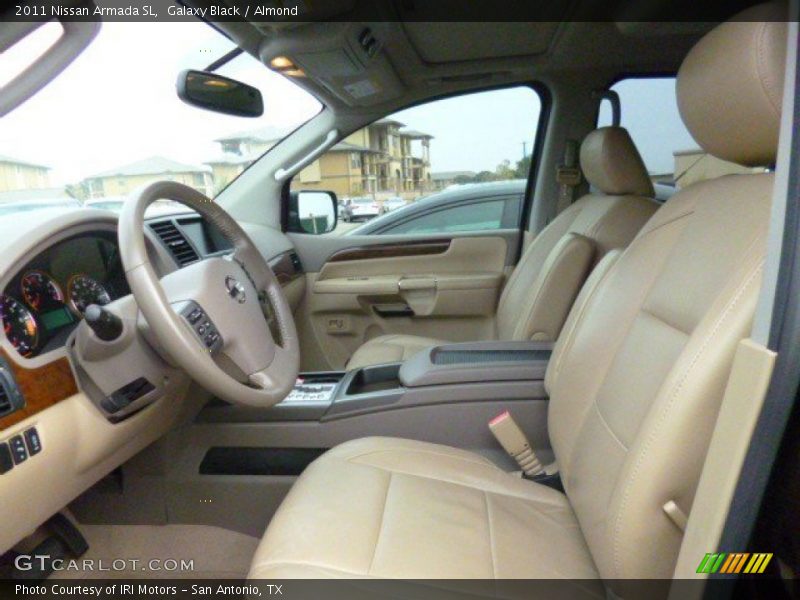 Galaxy Black / Almond 2011 Nissan Armada SL