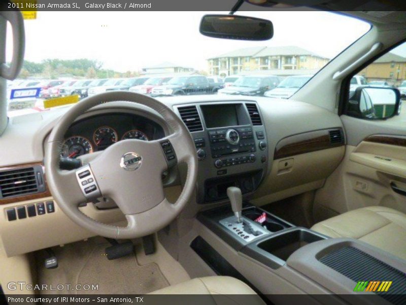 Galaxy Black / Almond 2011 Nissan Armada SL