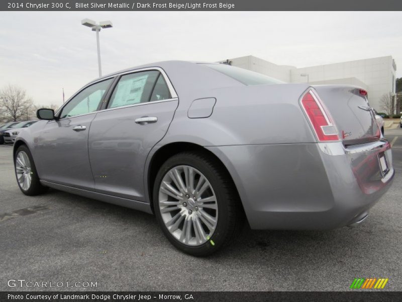 Billet Silver Metallic / Dark Frost Beige/Light Frost Beige 2014 Chrysler 300 C