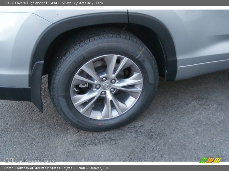  2014 Highlander LE AWD Wheel