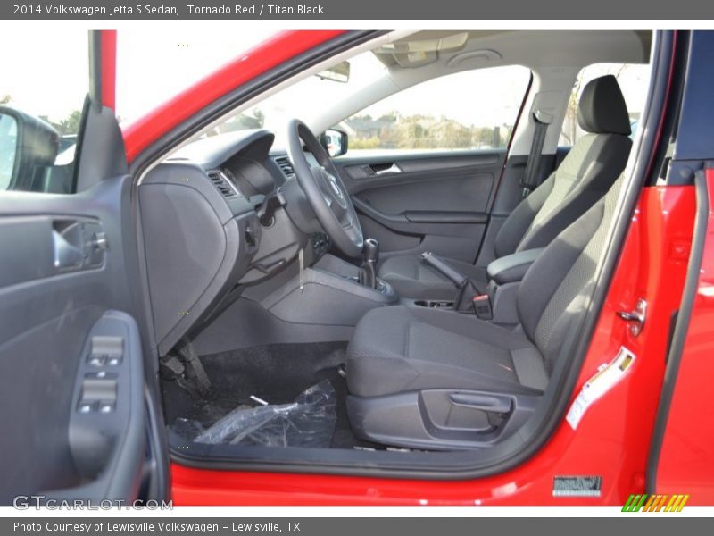 Tornado Red / Titan Black 2014 Volkswagen Jetta S Sedan
