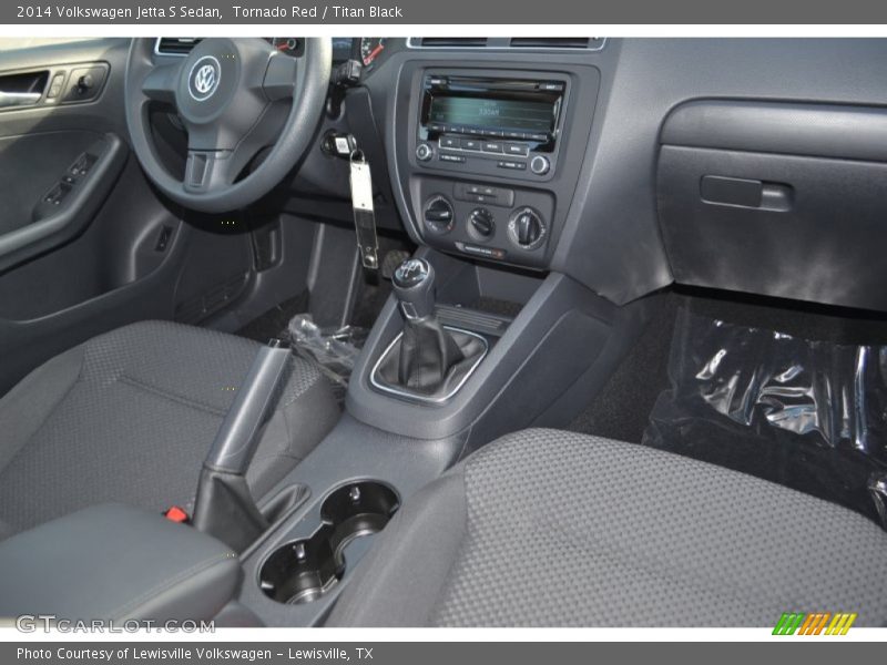 Tornado Red / Titan Black 2014 Volkswagen Jetta S Sedan