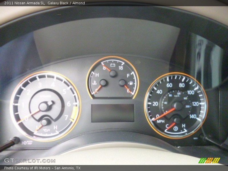 Galaxy Black / Almond 2011 Nissan Armada SL