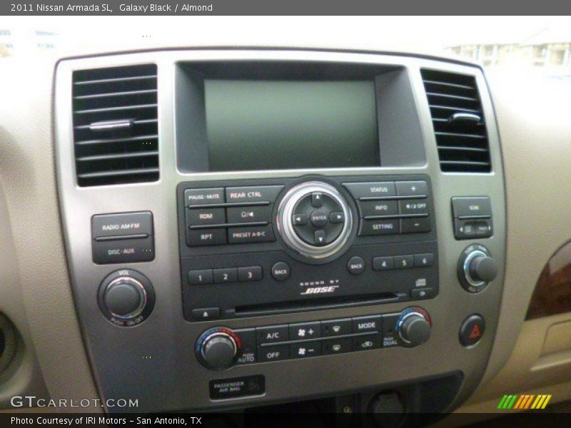 Galaxy Black / Almond 2011 Nissan Armada SL