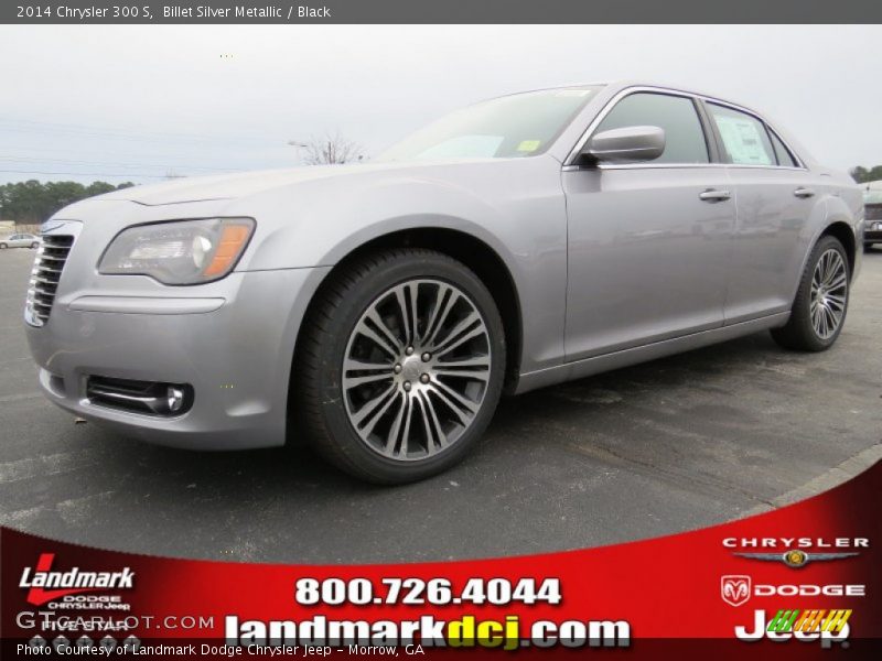 Billet Silver Metallic / Black 2014 Chrysler 300 S