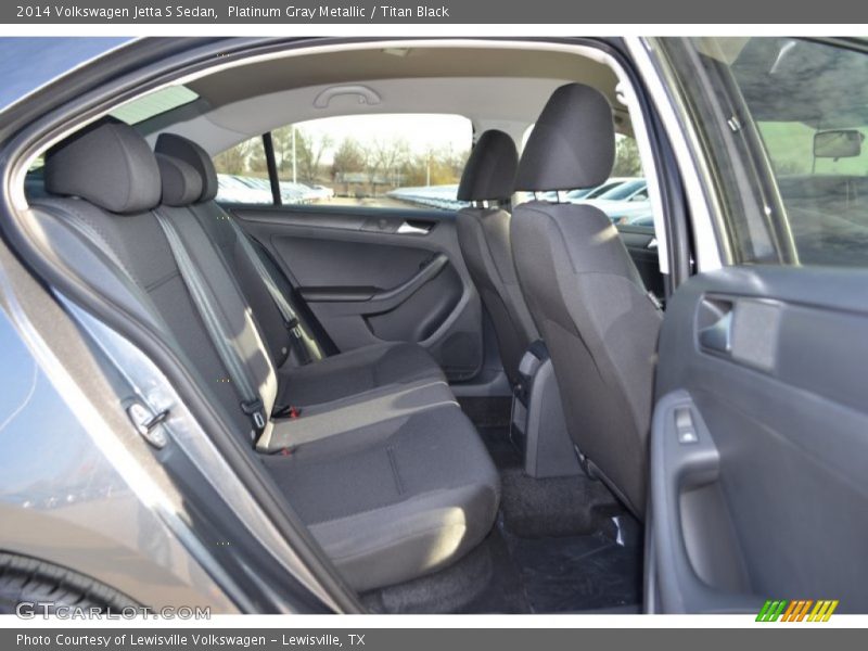 Platinum Gray Metallic / Titan Black 2014 Volkswagen Jetta S Sedan