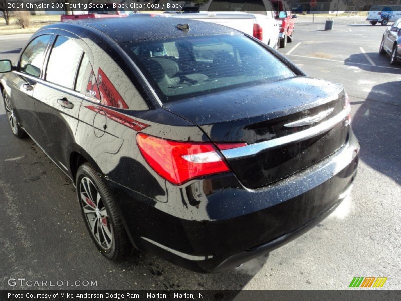 Black Clear Coat / Black 2014 Chrysler 200 Touring Sedan