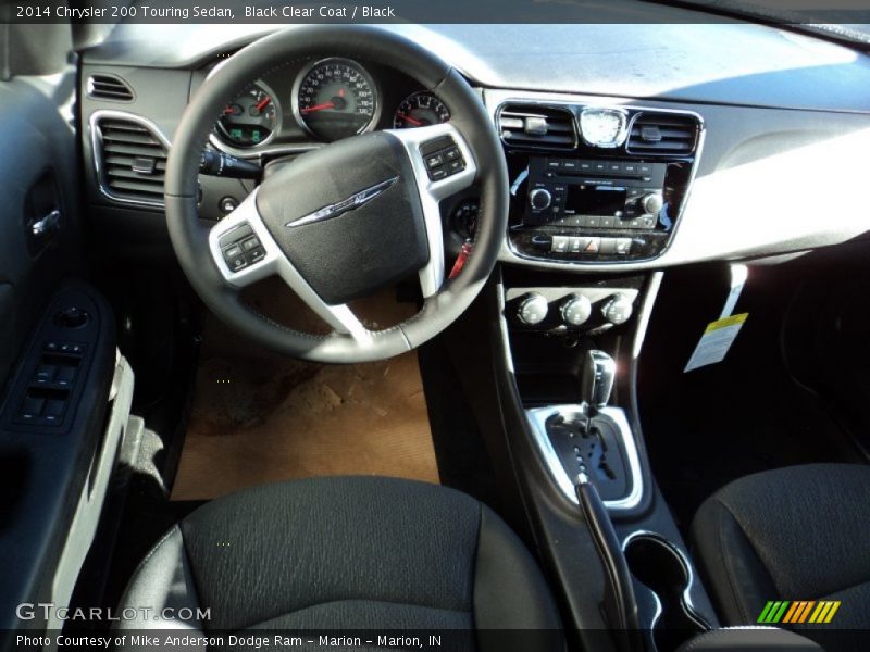 Black Clear Coat / Black 2014 Chrysler 200 Touring Sedan
