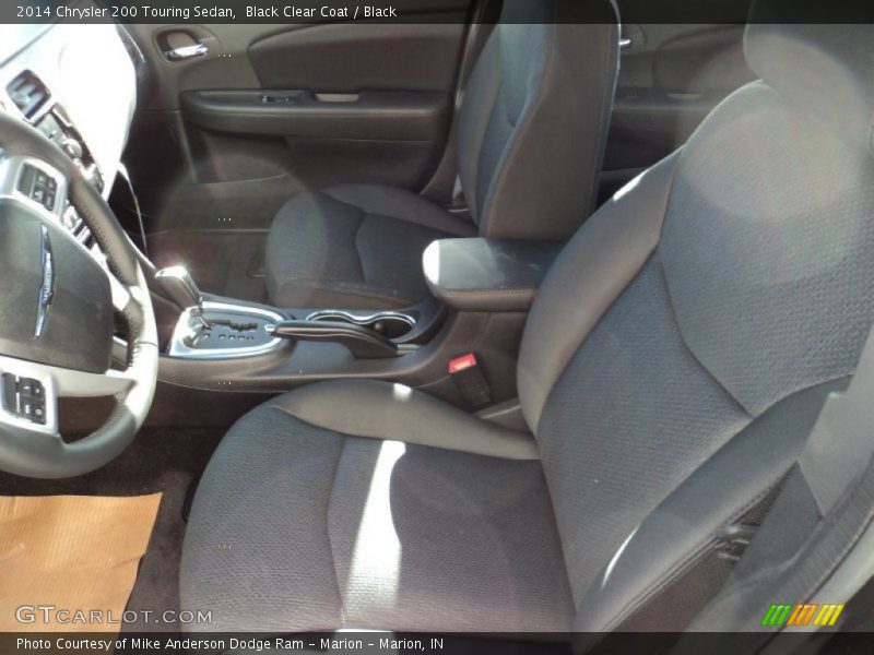 Black Clear Coat / Black 2014 Chrysler 200 Touring Sedan