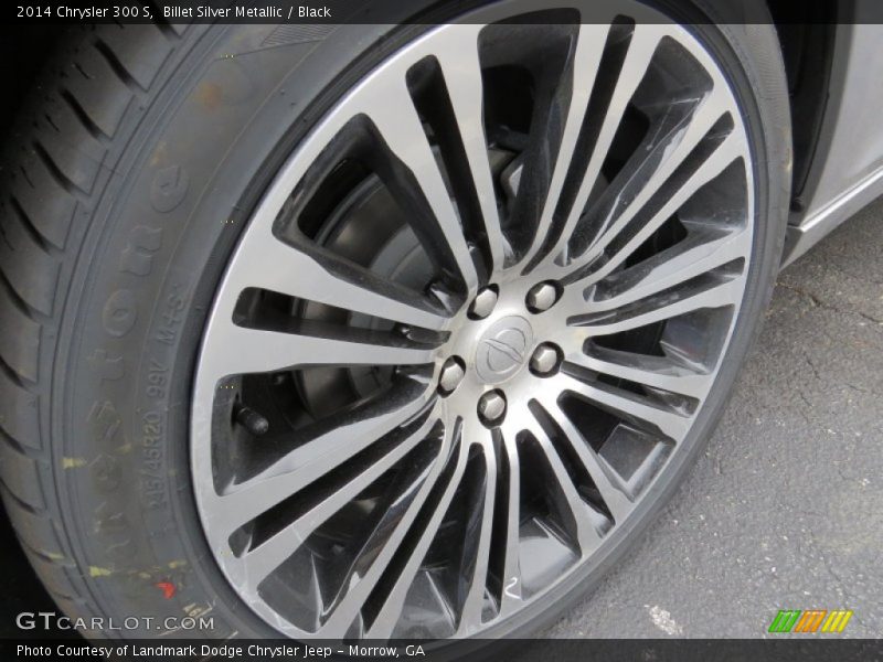 Billet Silver Metallic / Black 2014 Chrysler 300 S