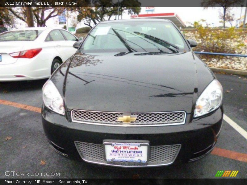 Black / Gray 2012 Chevrolet Impala LT