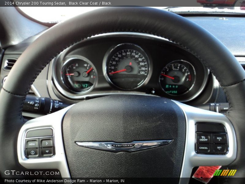 Black Clear Coat / Black 2014 Chrysler 200 Touring Sedan