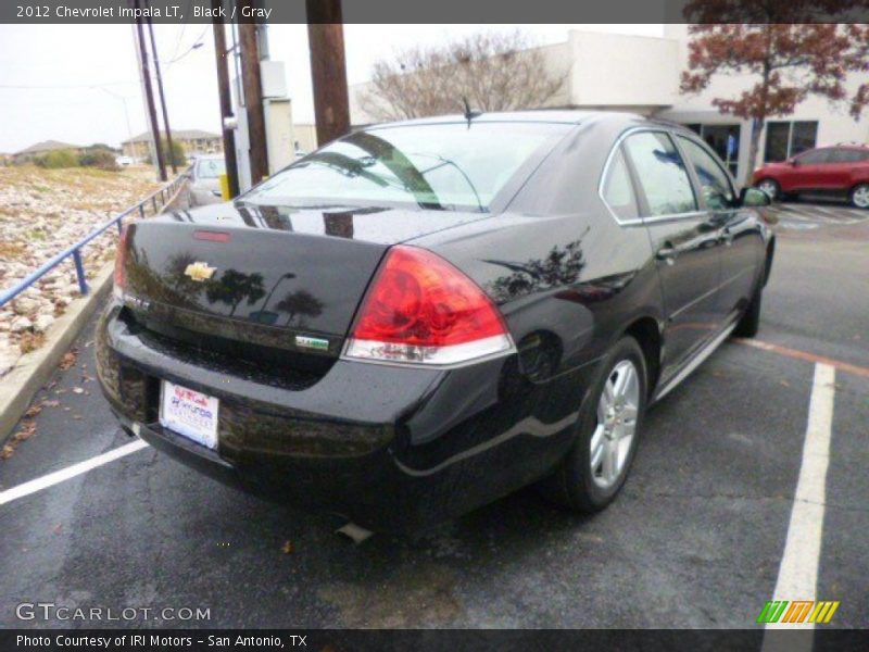 Black / Gray 2012 Chevrolet Impala LT