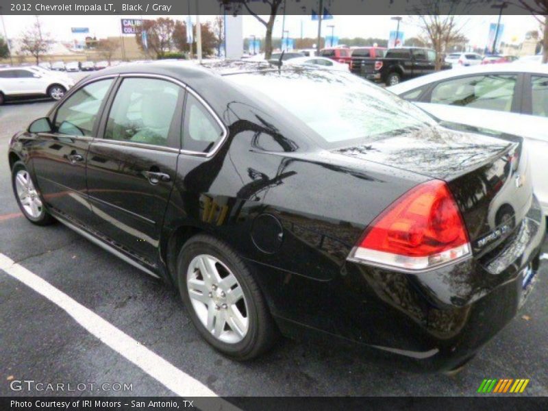 Black / Gray 2012 Chevrolet Impala LT