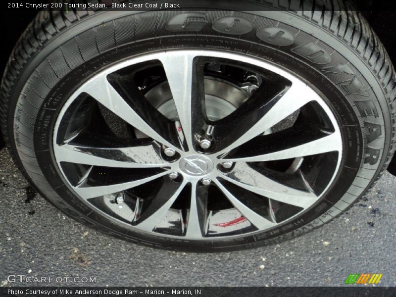 Black Clear Coat / Black 2014 Chrysler 200 Touring Sedan