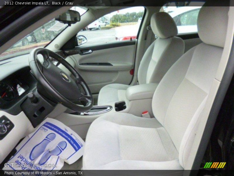 Black / Gray 2012 Chevrolet Impala LT